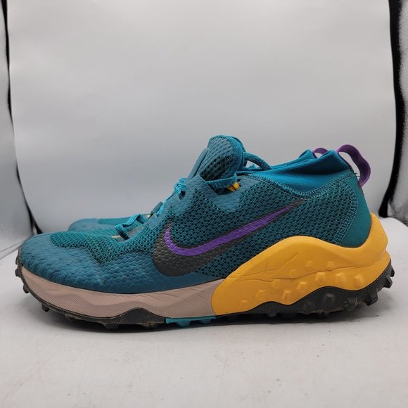 Nike Wildhorse 7 Mens 8.5 Mystic Teal Dark Smoke Grey Trail Shoes CZ1856-300 main image 5